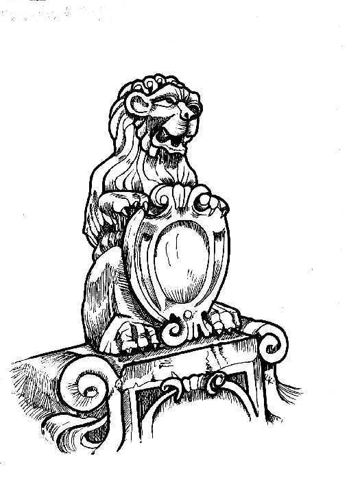 Prague Jewish Cards Illustration